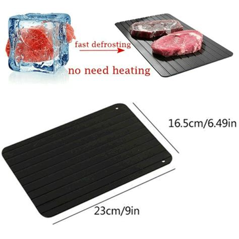 Dropship Fast Defrost Tray Fast Thaw Frozen Food Meat Fruit Quick