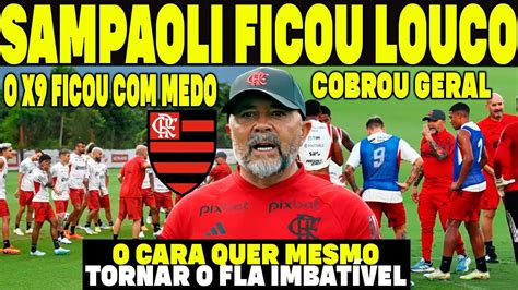 Sampaoli Ficou Louco E Cria Algo In Dito No Flamengo O Cara Quer Mesmo