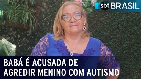 RJ Babá é presa após ser acusada de agredir menino autismo SBT