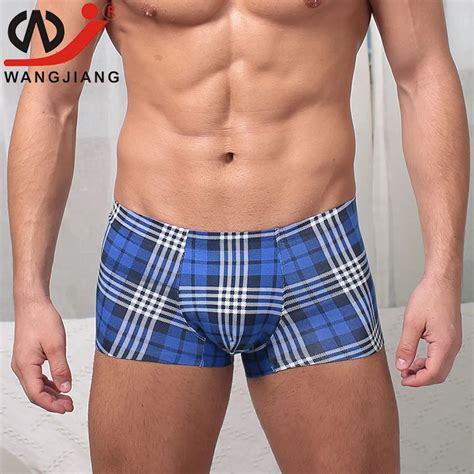 Men Underwear Boxers Shorts Modal Sexy Gay Underwear Trunks Loose Men