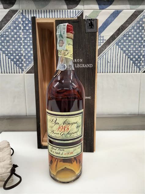 Baron Gaston Legrand 1986 - Bas-Armagnac Millésime - b. - Catawiki