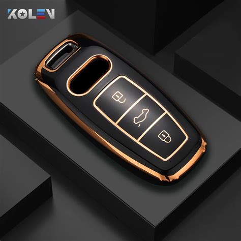 Fashion Tpu Car Remote Key Case Cover Shell For Audi A A A E Tron Q