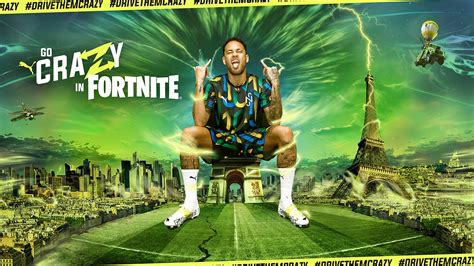 Neymar Jr Goes Crazy In Fortnite Unlock His Outfits Go Crazy In