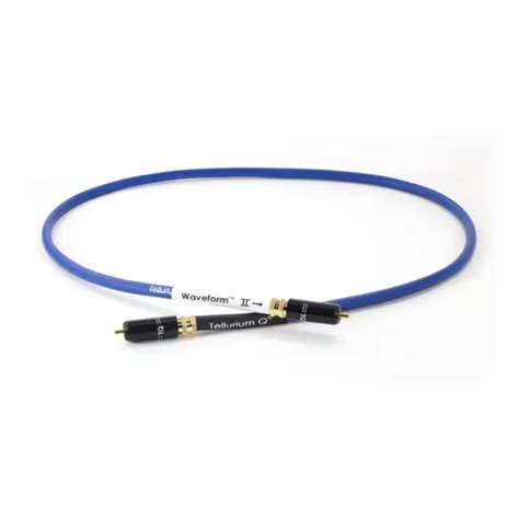 Tellurium Q Blue II Digital RCA Cable Waveform 1m Rayleigh Hi Fi