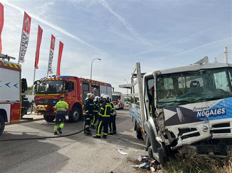 Dos Heridos En Un Accidente Múltiple En La A 4 En Getafe Con Tres