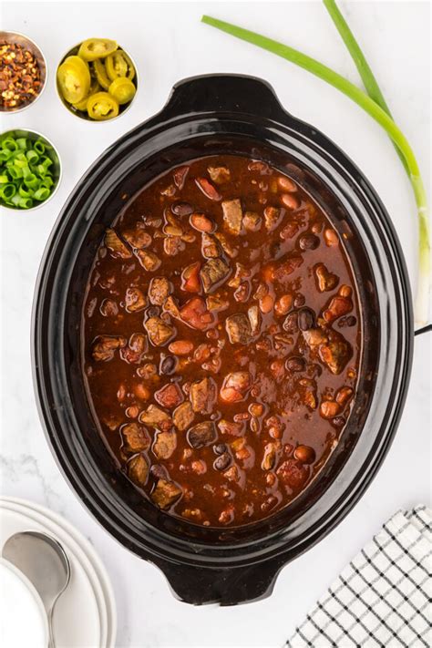 Slow Cooker Steak Chili Recipes Simple