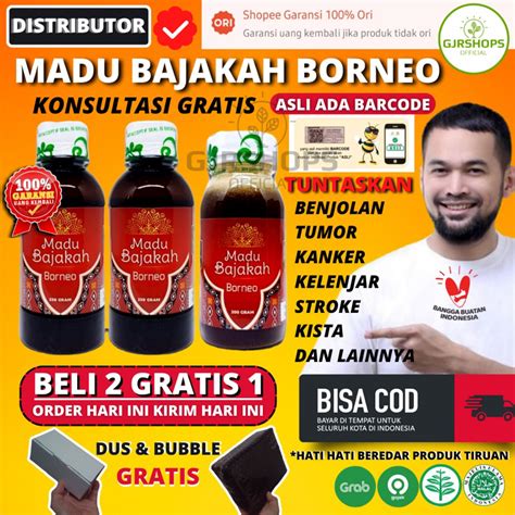 Jual Madu Bajakah Borneo Original Atasi Benjolan Tumor Kanker