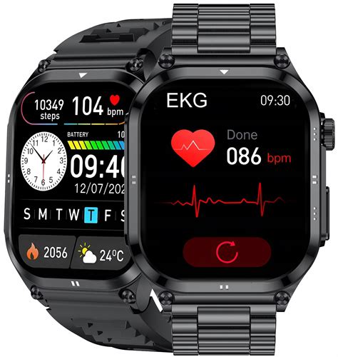 Zegarek Smartwatch Amoled Hdr Ekg Glukoza Saturacja Rozmowy Mah Bmi