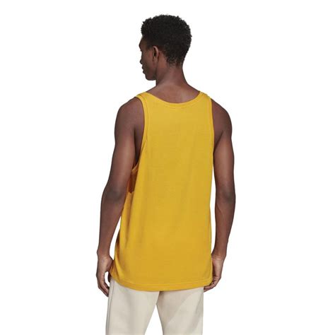 Buy Adidas Originals Mens Adicolor Classics Trefoil Tank Top Active Gold