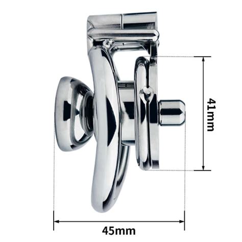 Keyless Inverted Chastity Cage With Dildo Cute Sissy