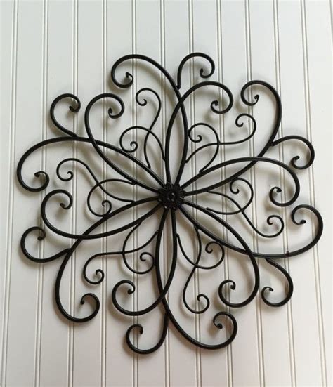 Metal Wall Art Black Metal Wall Hanging Large Metal Wall Etsy Iron