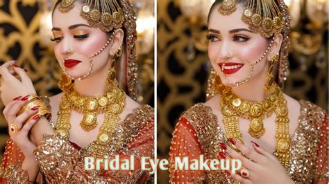 How To Step By Step Asian Bridal Eye Makeup Tutorial Barat Bridal