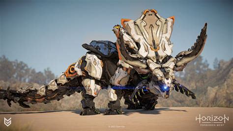 ArtStation Horizon Forbidden West Plowhorn In Game Horizon Zero