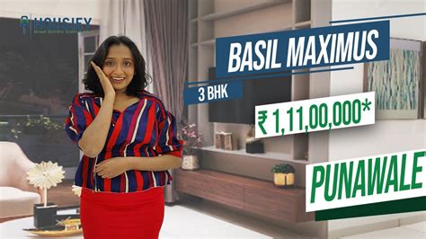 Basil Punawale Project 3 BHK Sample Flat Tour Basil Maximus