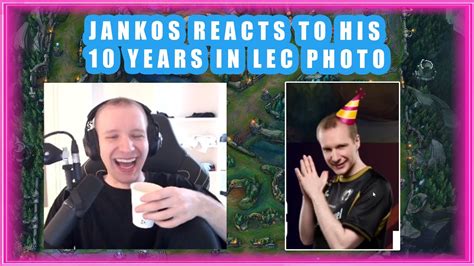 Jankos Reacts To His 10 Years In LEC Photo YouTube