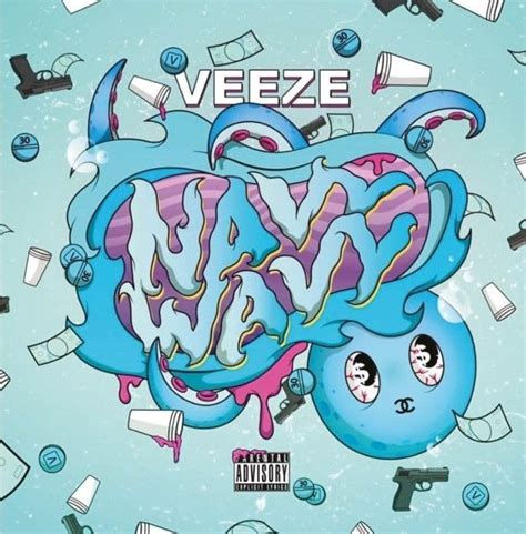 Veeze Navy Wavy Coloured Vinyl Records Lps Vinyl