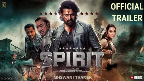 Spirit Hindi Trailer Prabhas Salman Khan Kiara Advani Sandeep