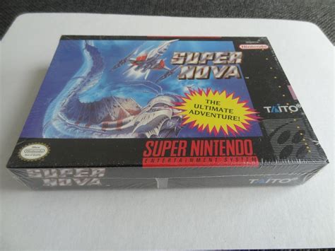 Super Nova Darius Force Snes Super Nintendo Us Ntsc New Neu Und