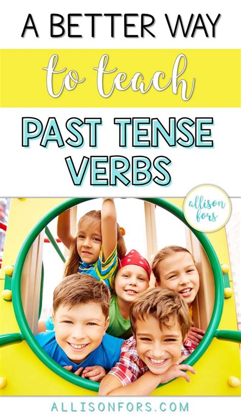 A Better Way To Teach Past Tense Verbs Language Therapy Activities Speech Therapy Activities