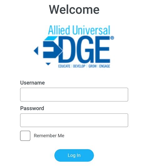 Allied Universal Edge Login