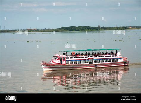 Boat cruise , Marine Drive , Cochin , Kochi , Kerala , India , Asia ...