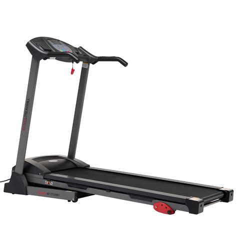Sunny Health & Fitness Foldable Electric Smart Treadmill with