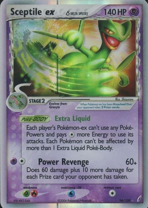 Sceptile Ex Pokemon Cards Price Guide Sports Card Investor