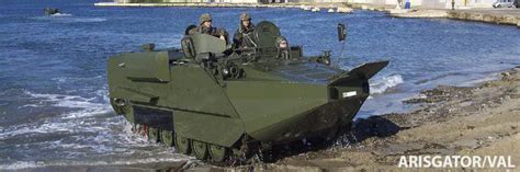 A special kit that enhances the amphibious capabilities of the tracked ...