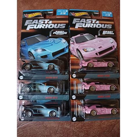 Jual Hot Wheels Fast And Furious Wave Honda S Suki Dan Mazda Rx Shopee Indonesia
