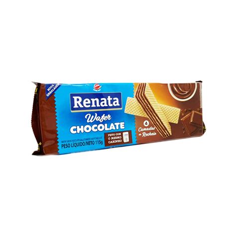 Galletas Wafer De Chocolate 115Gr Renata Gran Feria PZO