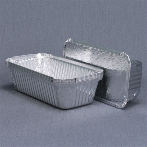 Формы из фольги РусАл 940мл 10шт с крышками 21,7x11,3x5,4см ...
