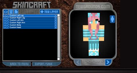 Pink and Blue Cat Girl - Minecraft Skin F2U by Dreaming--Century on DeviantArt