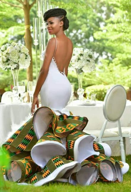 10 Stunning Ankara Wedding Gowns Sugar Weddings And Parties