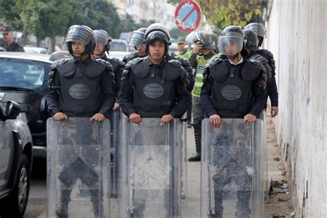 Morocco Police Use Water Cannons To Disperse Doctors Protest Middle