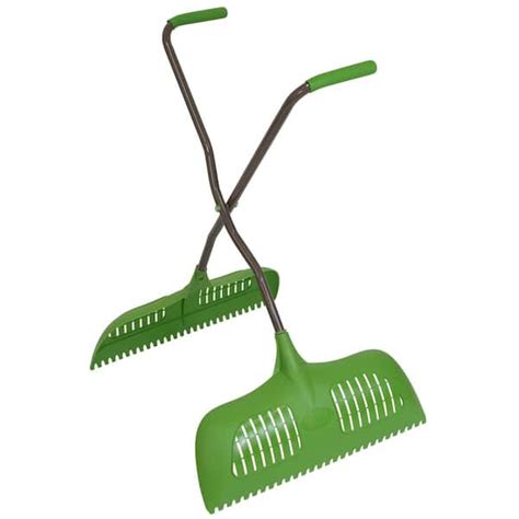 Ames 38 In L Handle Leaf Collecting Tool 20226200 The Home Depot