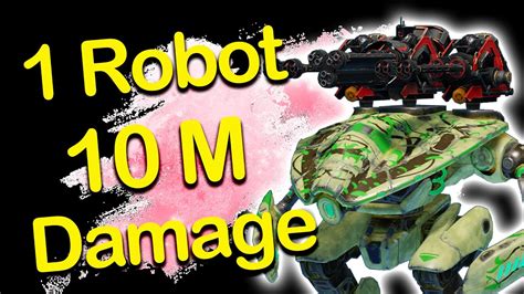 Immortal Hmg Mender M Dmg Tdm War Robots Gameplay Wr Robot Youtube