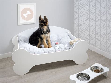 Cama De Madera Hueso Para Perros Artofit