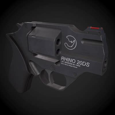 Chiappa Rhino 20DS Pistol - 3D Model by yn-delmund