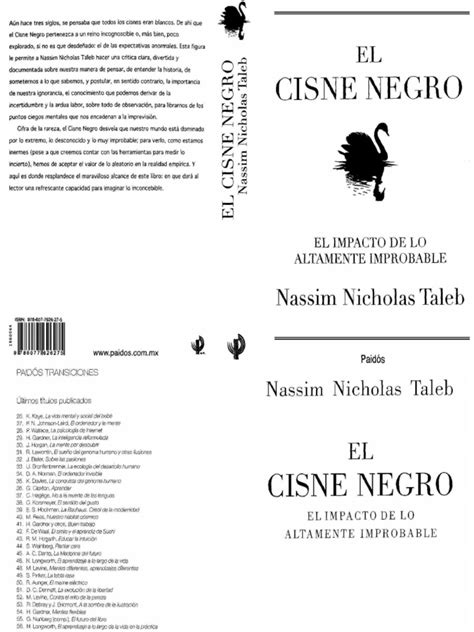 El Cisne Negro Libro Completo Pdf