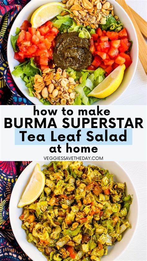 Burma Superstar Tea Leaf Salad - Veggies Save The Day