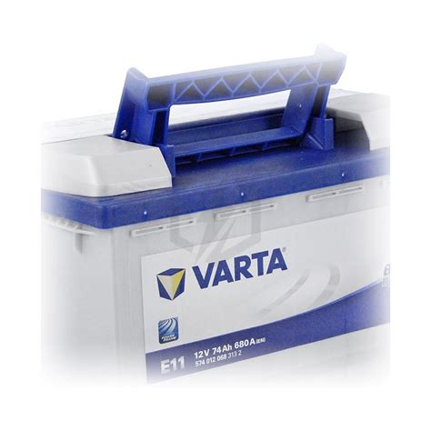 Batterie Varta Blue Dynamic E11 12v 74ah 680A 574 012 068 L3D