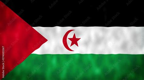 Sahrawi Arab Democratic Republic Flag National 3d Sahrawi Arab