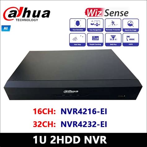 Dahua U Hdds Wizsense Network Video Recorder Nvr Ei