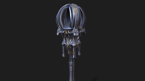 Vajra Mace 3d Model By Nidhinprem 58895d2 Sketchfab