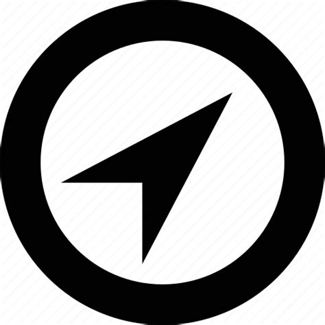Arrow Cursor Geo Gps Location Icon