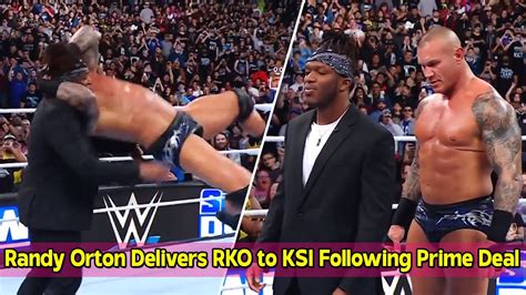 Randy Orton Delivers Rko To Ksi Following Prime Deal Announcement On