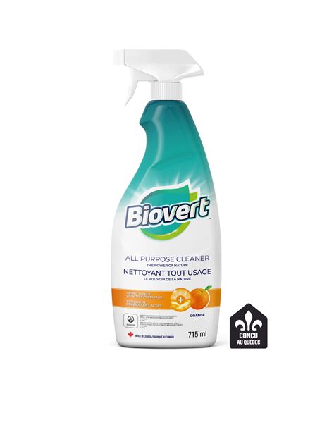 Nettoyant Tout Usage BIOVERT Biodegradable Cleaning Products