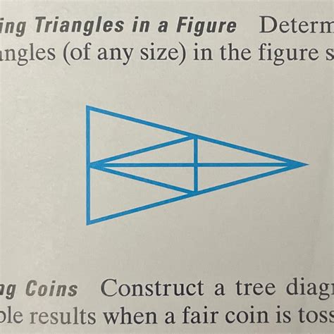 Counting Triangles In A Figure Determine The Number Of Triangles Of