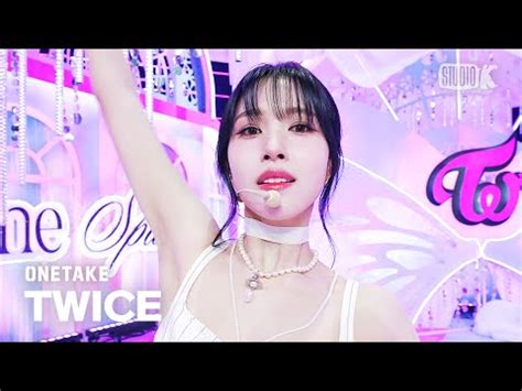 뮤뱅 원테이크 4K 트와이스 TWICE ONE SPARK 4K Bonus Ver 뮤직뱅크 Music Bank