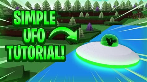 SIMPLE UFO Tutorial In Build A Boat For Treasure YouTube